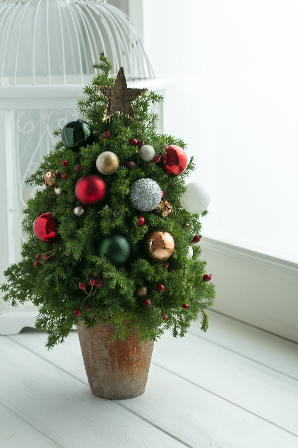 フレッシュグリーンで作るクリスマスツリー アトリエfloret R